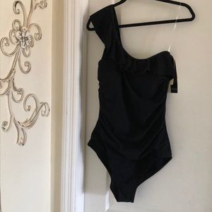 One Shoulder plus size Swimsuit